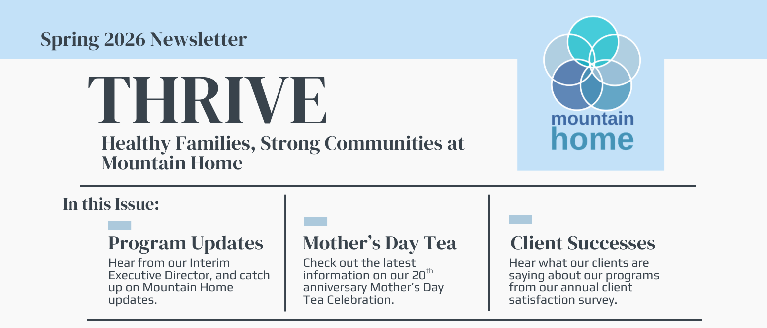Mountain Home Spring 2026 Newsletter